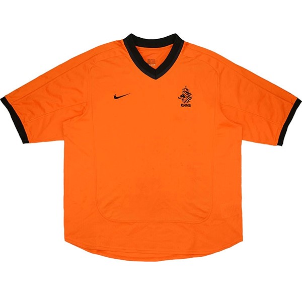Authentic Camiseta Países Bajos 1ª Retro 2000 Naranja